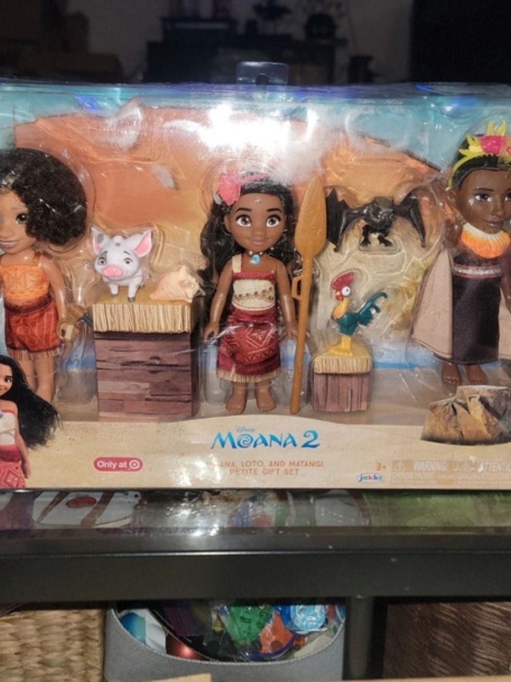 Disney Moana 2 Petite Doll Gift Set - Moana, Loto & Matangi - Brand New